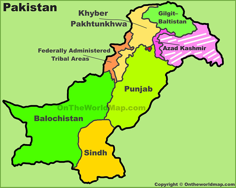 map-of-pakistan
